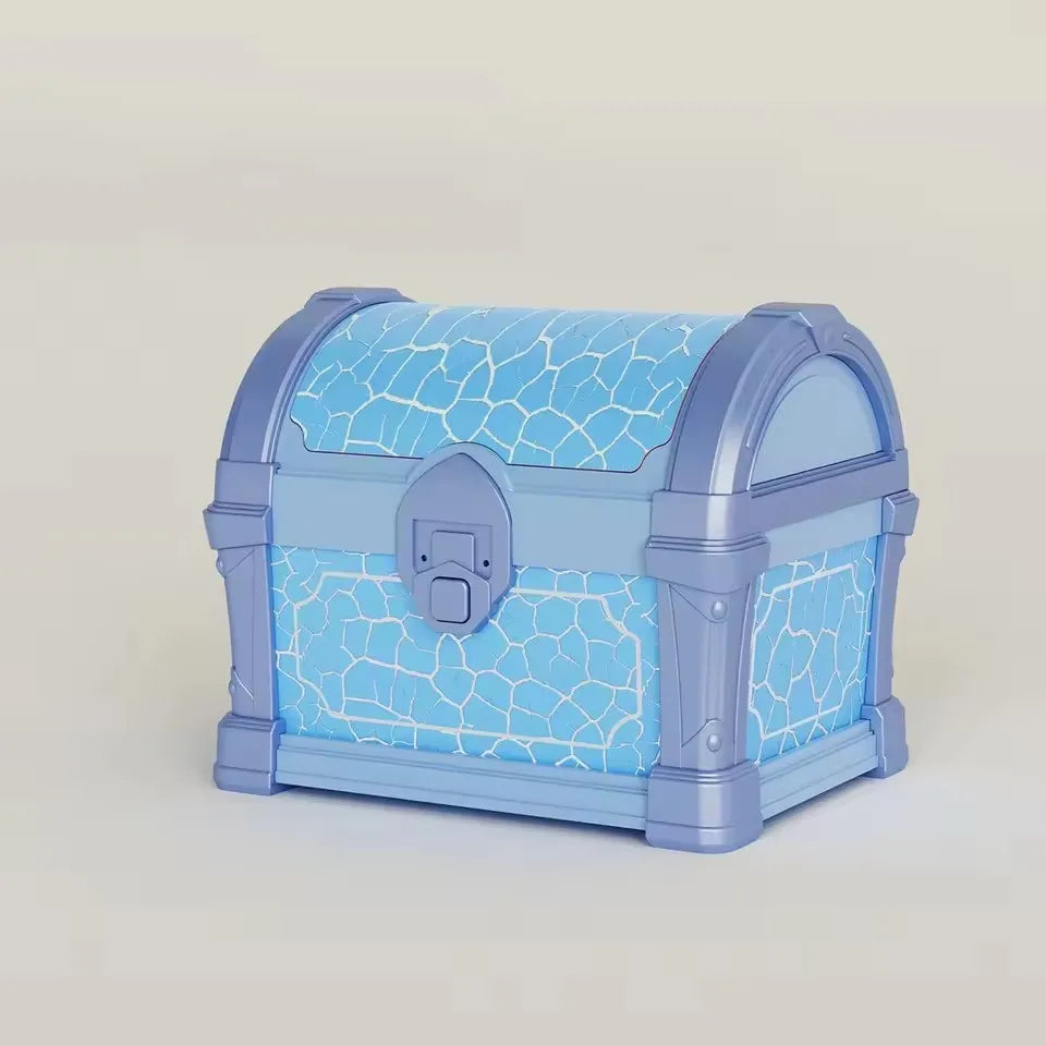 Treasure Box Galaxy Projection Light Bluetooth Speaker Bedroom Atmosphere Ambient Night Light Projector Children Christmas Gift