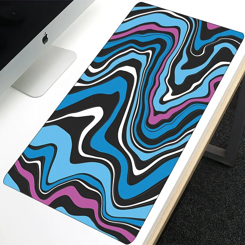 XXL Strata Liquid Mouse Pad Computer Laptop Anime Keyboard Mouse Mat Large Mousepad Keyboards Gamers Decoracion Desk Mat