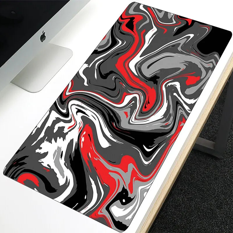 XXL Strata Liquid Mouse Pad Computer Laptop Anime Keyboard Mouse Mat Large Mousepad Keyboards Gamers Decoracion Desk Mat